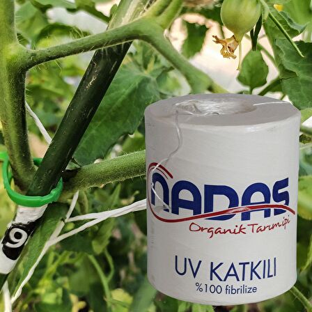 ORGANİK TARIM İPİ VE ŞEFFAF BİTKİ KLİPSİ TOPRAKSIZ TARIM İPİ 100 ADET HER BİTKİYLE UYUMLU BİTKİ KLİPSİ FİDE FİDAN BAĞLAMA İPİ