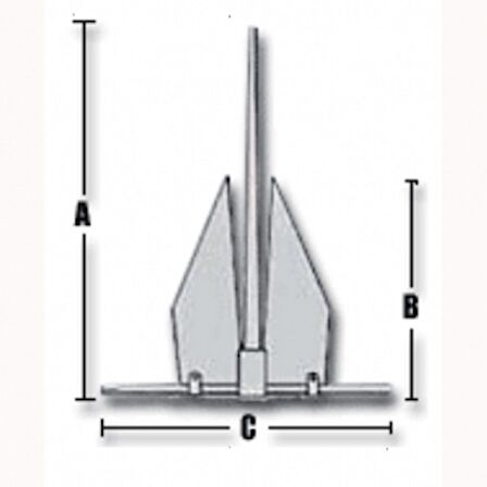 Fortress Guardian çıpa G-85 18.16 KG