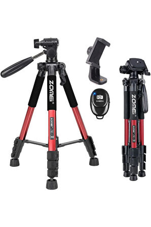Q111 Profesyonel Alüminyum Tripod 5 Kg Taşıma Kapasiteli