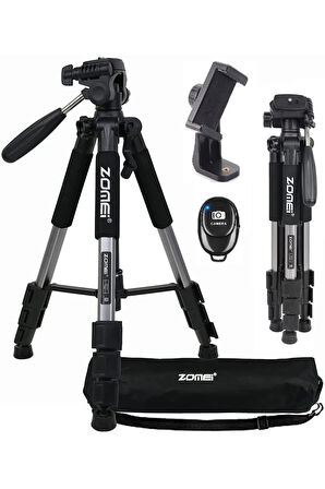 Q111 Profesyonel Alüminyum Tripod 5 Kg Taşıma Kapasiteli