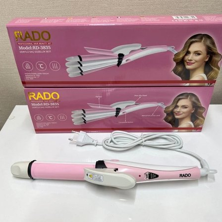 Rado RD-3835 Şekillendirici Saç Güzellik Seti - 4&amp;apos;lü, 60W (5297)