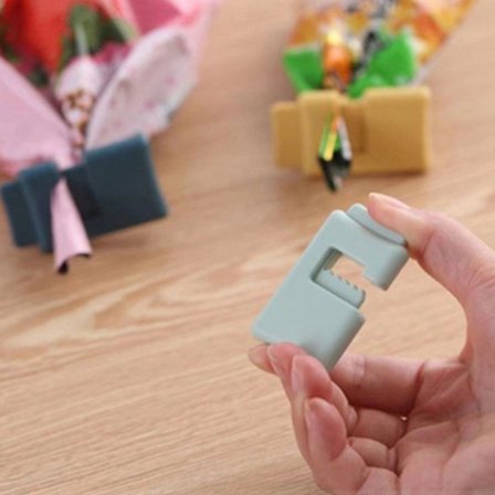 6&amp;apos;lı Hava Sızdırmaz Poşet Torba Ambalaj Ve Paket Kıstırmalı Kapatma Klipsi (5297)