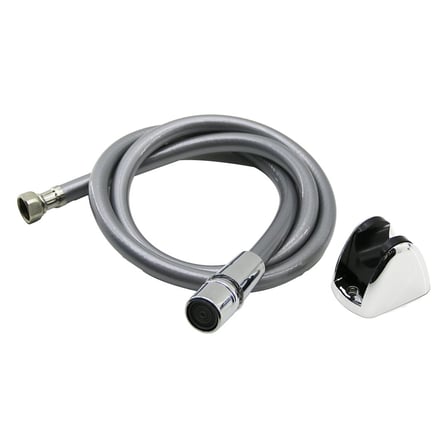 GRİ PLASTİK PERLATÖRLÜ TAHARATMATİK HORTUM  120CM (5297)