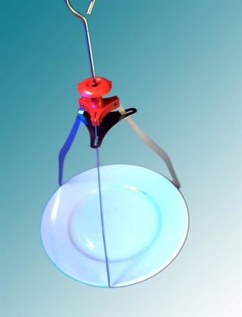 Dekoratif Metal Tabak Servis Sunum Aparatı Estetik Taşıyıcı (5297)