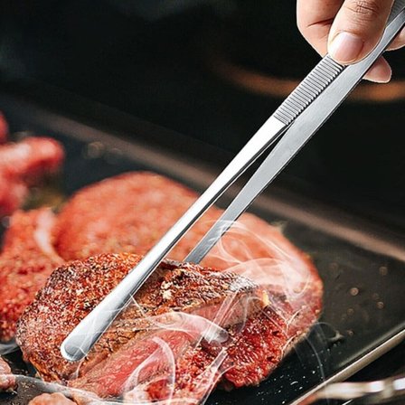 Go İthalat Paslanmaz Çelik Mutfak Cımbızı 30 cm Servis Maşası
