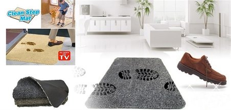 Çamaşır Makinesinde Yıkanabilir Kir Toz Emici Mikrofiberli Paspas (5297)