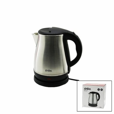 ÇELİK  KETTLE SU ISITICISI KABLOSUZ KULLANIM  1.8LT  360° DÖNEBİLME OTOMATİK KAPANMA SK-8028 (5297)