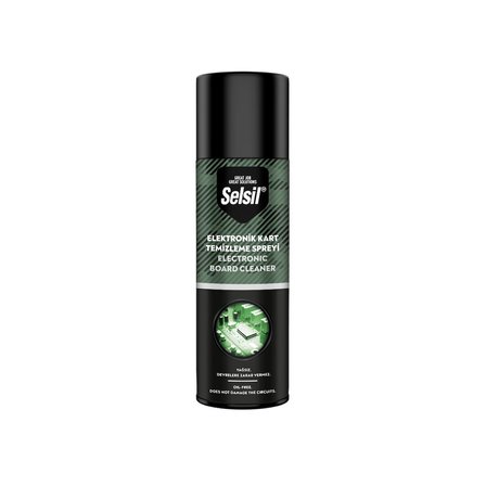 SELSİL ELEKTRONİK KART TEMİZLEME SPREYİ 500ML  YAĞSIZ - DEVRELERE ZARAR VERMEZ (5297)