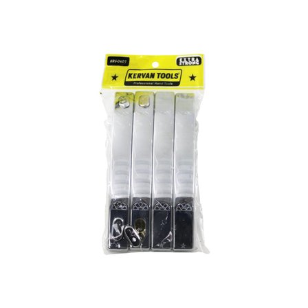 4PCS = 2TKM PLASTİK KROM KAPLAMA DUŞAKABİN KOLU 10MM (5297)
