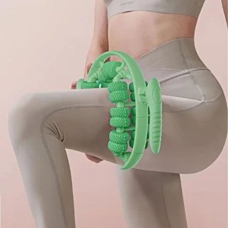 13 Tekerlekli Circular Lenfatik Masaj Roller – Selülit Giderici, Cilt Sıkılaştırıcı, Bacak Kol Sırt 