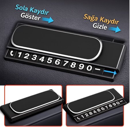 Kayar Kapaklı Torpido Üstü Fosforlu Numaratör (5297)
