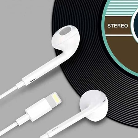 İphone Ucu Çıkışlı Pop Up Kulakiçi Yumuşak Kontrol Tuşlu Kulaklık (5297)