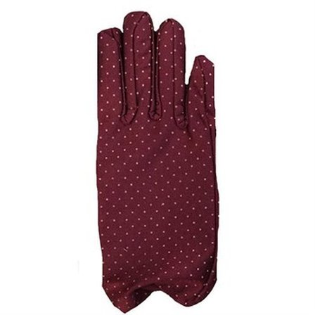Bordo Renk Puanlı Çocuk Eldiveni (5297)