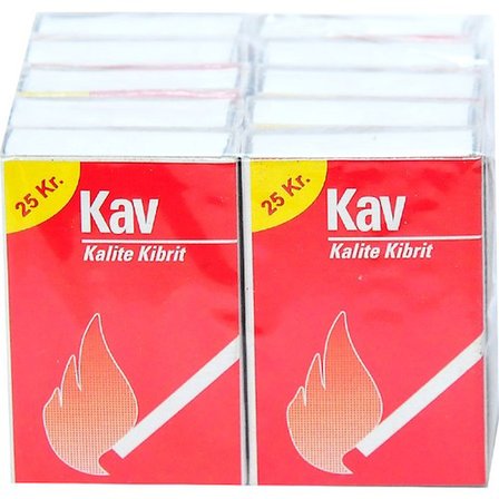 KAV KİBRİT10X10100LÜ (5297)