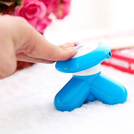 Go İthalat 3 Başlıklı Titreşimli Mini El Masaj Aleti USB Şarjlı