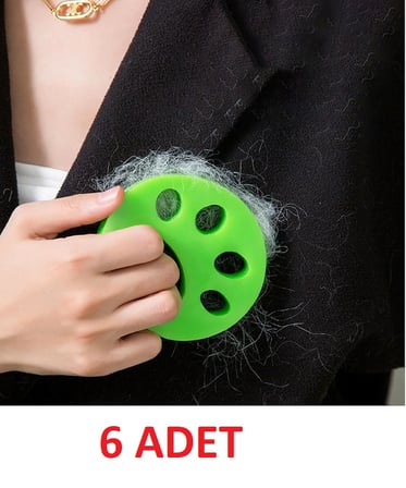 Çamaşır Makinesi Ve Evcil Hayvanlar İçin Tüy Toplayıcı Yıkanabilir Aparat 6 Adet (5297)