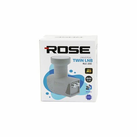 2Lİ UYDU LNB UNIVERSAL TWIN FULL HD - 3D - 0.1dB RLE-200 (5297)