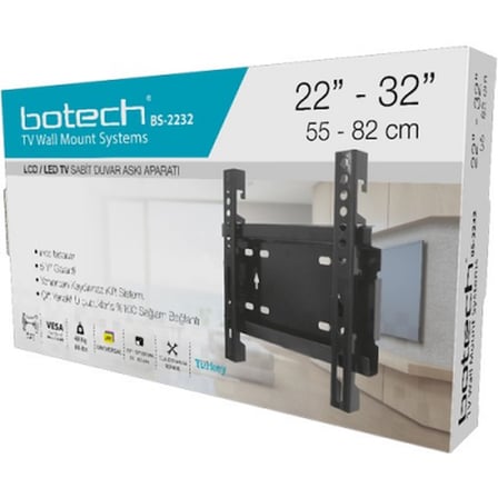 BS-2232 SABİT TV ASKI APARATI 55X82CM (5297)