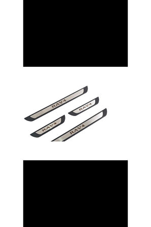 Toyota Rav 4 Old model Krom İç Kapı Eşik Koruyucusu