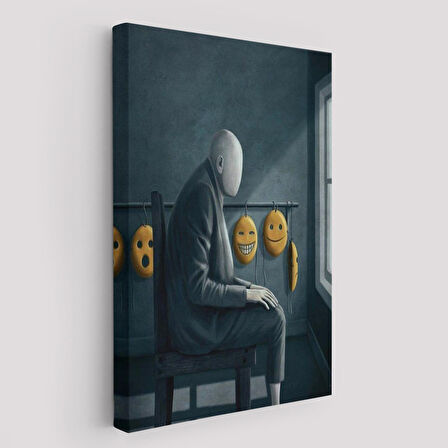 Gerçeküstü Psikolojik Trans Kanvas Tablo-5299