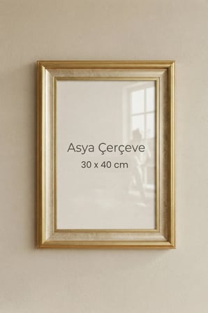 30 x 42 cm (A3 ebatı) Selçuklu Saray Serisi Camlı Oda Mutfak Salon Koridor Poster Puzzle Forma ve Resim Çerçevesi
