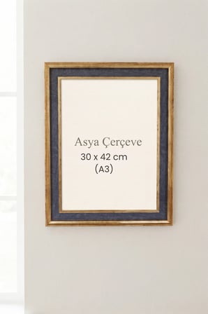 30 x 42 cm (A3 ebatı) Selçuklu Saray Serisi Camlı Oda Mutfak Salon Koridor Poster Puzzle Forma ve Resim Çerçevesi