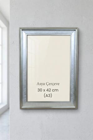 30 x 42 cm (A3 ebatı) Selçuklu Saray Serisi Camlı Oda Mutfak Salon Koridor Poster Puzzle Forma ve Resim Çerçevesi