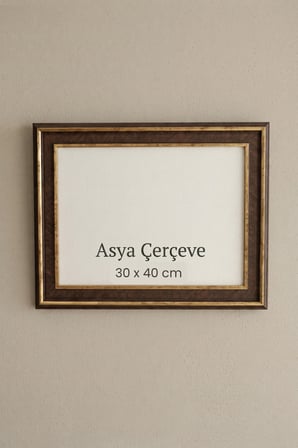 30 x 42 cm (A3 ebatı) Selçuklu Saray Serisi Camlı Oda Mutfak Salon Koridor Poster Puzzle Forma ve Resim Çerçevesi