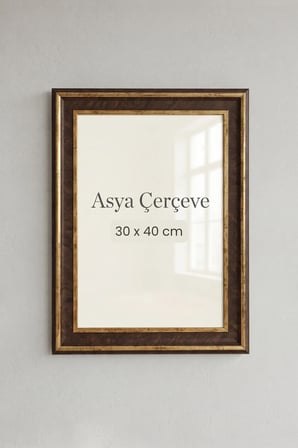 30 x 42 cm (A3 ebatı) Selçuklu Saray Serisi Camlı Oda Mutfak Salon Koridor Poster Puzzle Forma ve Resim Çerçevesi