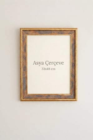 33 x 48 cm Selçuklu Saray Serisi Camlı Oda Mutfak Salon Koridor Poster Puzzle Forma ve Resim Çerçevesi