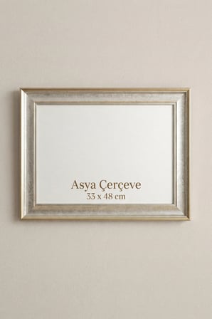 33 x 48 cm Selçuklu Saray Serisi Camlı Oda Mutfak Salon Koridor Poster Puzzle Forma ve Resim Çerçevesi