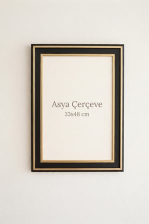 33 x 48 cm Selçuklu Saray Serisi Camlı Oda Mutfak Salon Koridor Poster Puzzle Forma ve Resim Çerçevesi