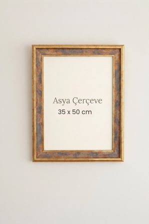 35 x 50 cm Selçuklu Saray Serisi Camlı Oda Mutfak Salon Koridor Poster Puzzle Forma ve Resim Çerçevesi