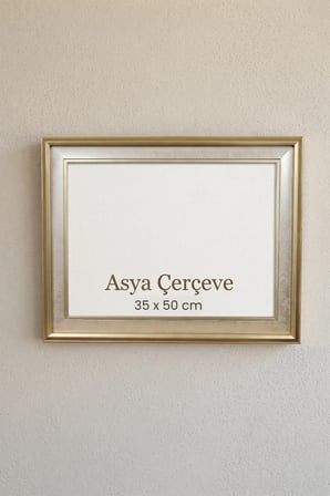 35 x 50 cm Selçuklu Saray Serisi Camlı Oda Mutfak Salon Koridor Poster Puzzle Forma ve Resim Çerçevesi