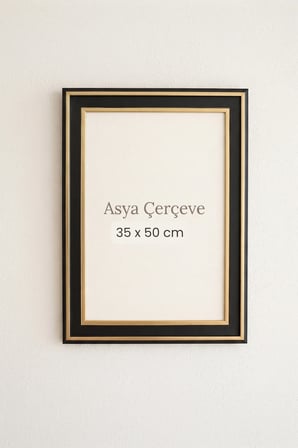 35 x 50 cm Selçuklu Saray Serisi Camlı Oda Mutfak Salon Koridor Poster Puzzle Forma ve Resim Çerçevesi