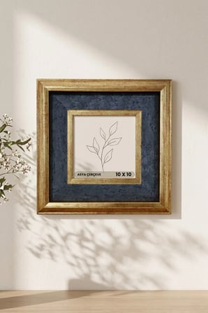 Selçuklu Sarayı Serisi 10x10 Kare Fotoğraf Çerçevesi Camlı Dekoratif Duvar Tipi Plastik Çerçeve
