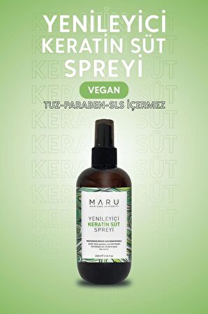 Maru Doğal Dalga Sağlayan Saç Spreyi-vegan 250ml
