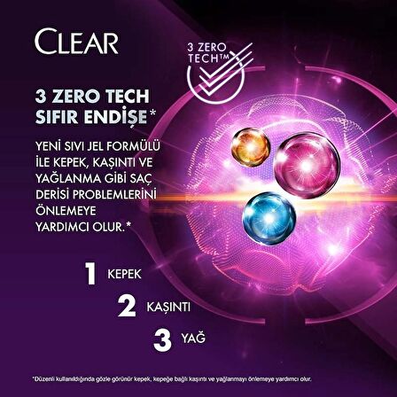 Clear Women Yumuşak ve Parlak Kiraz Çiçeği Kepeğe Karşı Şampuan 350 ml