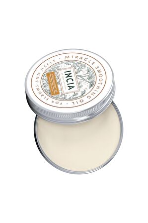 INCIA %100 Doğal Pürüzsüzleştirici Yağ Yoğun Nemlendirici Kremi Organik Dirsek Topuk 50 ml