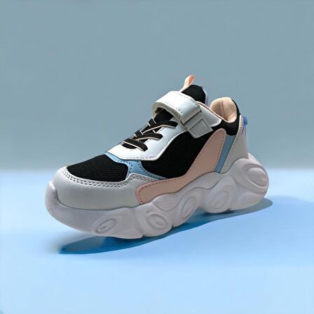 Promax 1854 Kız Çocuk Beyaz/Pudra Sneaker