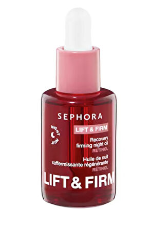 SEPHORA COLLECTION Lift & Firm - Yenileyici Sıkılaştırıcı Gece Yağı 30 ml 