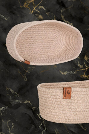  Vos Versa Amerikan Servis Supla Lux Sunum Ekmeklik- Kayık Bej VVHM0041