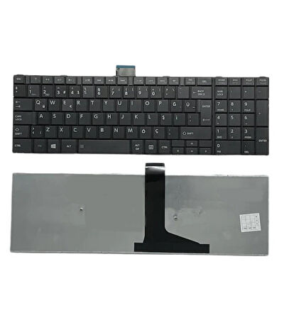 Toshiba Satellite C50D-B Klavye Türkçe Siyah