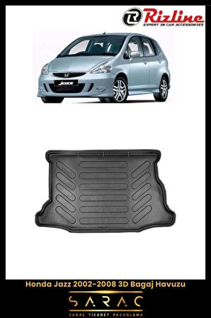 Rizline Honda Jazz 2002 Model 3D Bagaj Havuzu