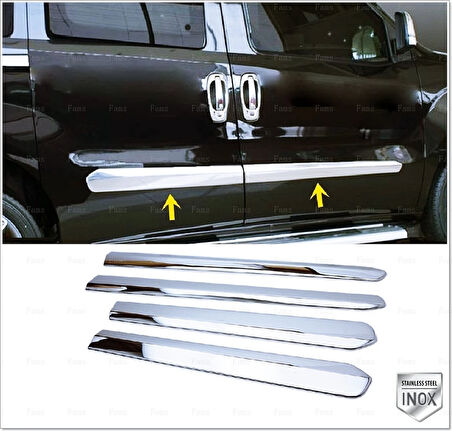 Ram Promaster City Krom Yan Kapı Çıtası 4 Kapı 2014 Üzeri P.çelik