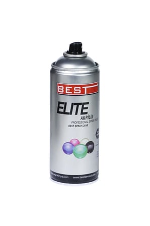 Elite Metal Gri 9006 Akrilik Hızlı Kuruyan Profesyonel Sprey Boya 400 Ml