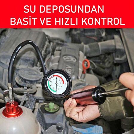 Nt Kıskaçlı Radyatör Kaçak Tespit Cihazı Nt1038