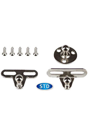 2 Adet Dolap Amortisörü Gazlı Piston Kapak Hidroliği 27 Cm 100n