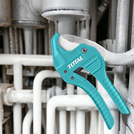 Total Pprc Profesyonel Plastik Tesisat Borusu Boru Kesme Makası 3-42 Mm Çelik Tht534216 