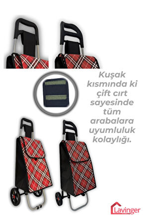 Pazar Arabası Yedek Çantası